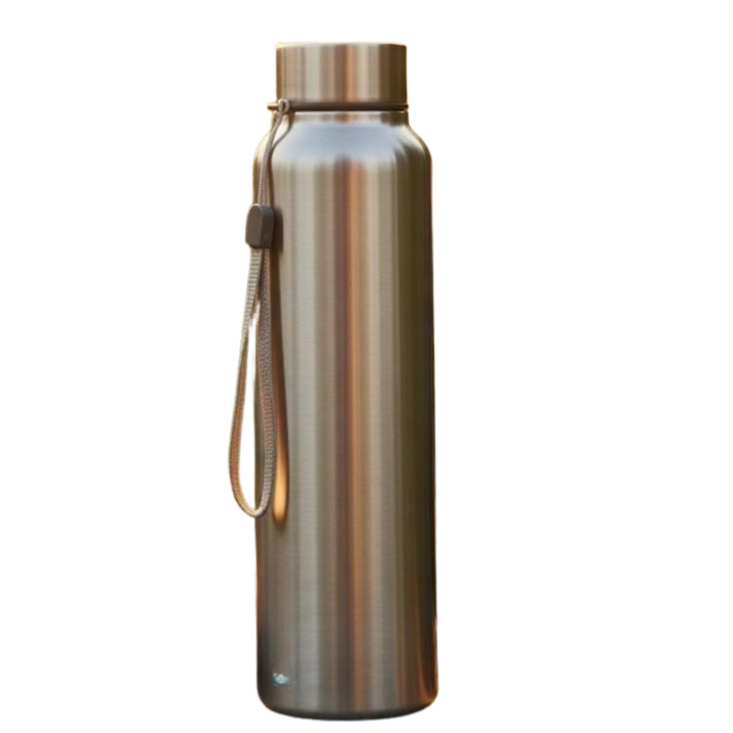 Stainless Steel Water Bottle 1000ml, Insulated Double Wall Flask for Hot & Cold Drinks, Reusable 1 Litre Travel Water Bottle for Gym, School, Office, Silver (3)-image-43