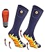 Produktbild Beheizbare Socken, Elektrische Warme Socken Beheizte Skisocken Verdicken Wiederaufladbare Heizsocken, 3 Einstellbarer Temperatur Winter fußwärmer Warmsocken Für Frauen 33-38 blau