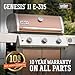 Weber Genesis II E-315 3-Burner Liquid Propane Grill, Copper