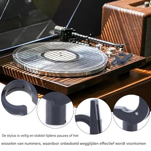 Alineación componente de soporte de vinilo duradero para brazo giratorio 3