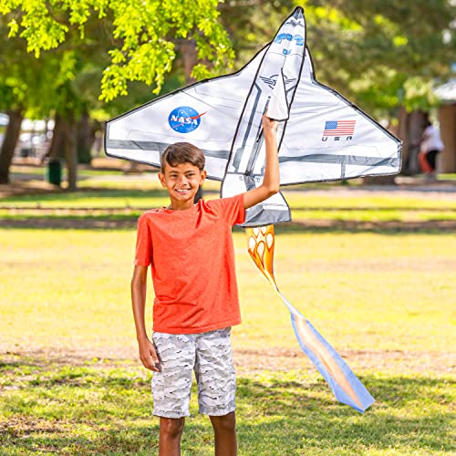 Joyin Spaceship Kite Easy To Fly Huge Kites For Kids And Adults With 262.5 Ft Kite String, Large Beach Kite For Outdoor Games And Activities #TOP3