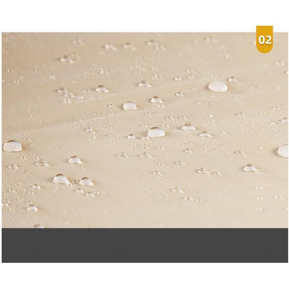 Baldacchino di ricambio impermeabile per dondolo da giardino a 3 posti, resistente ai raggi UV, 142 x 120 cm