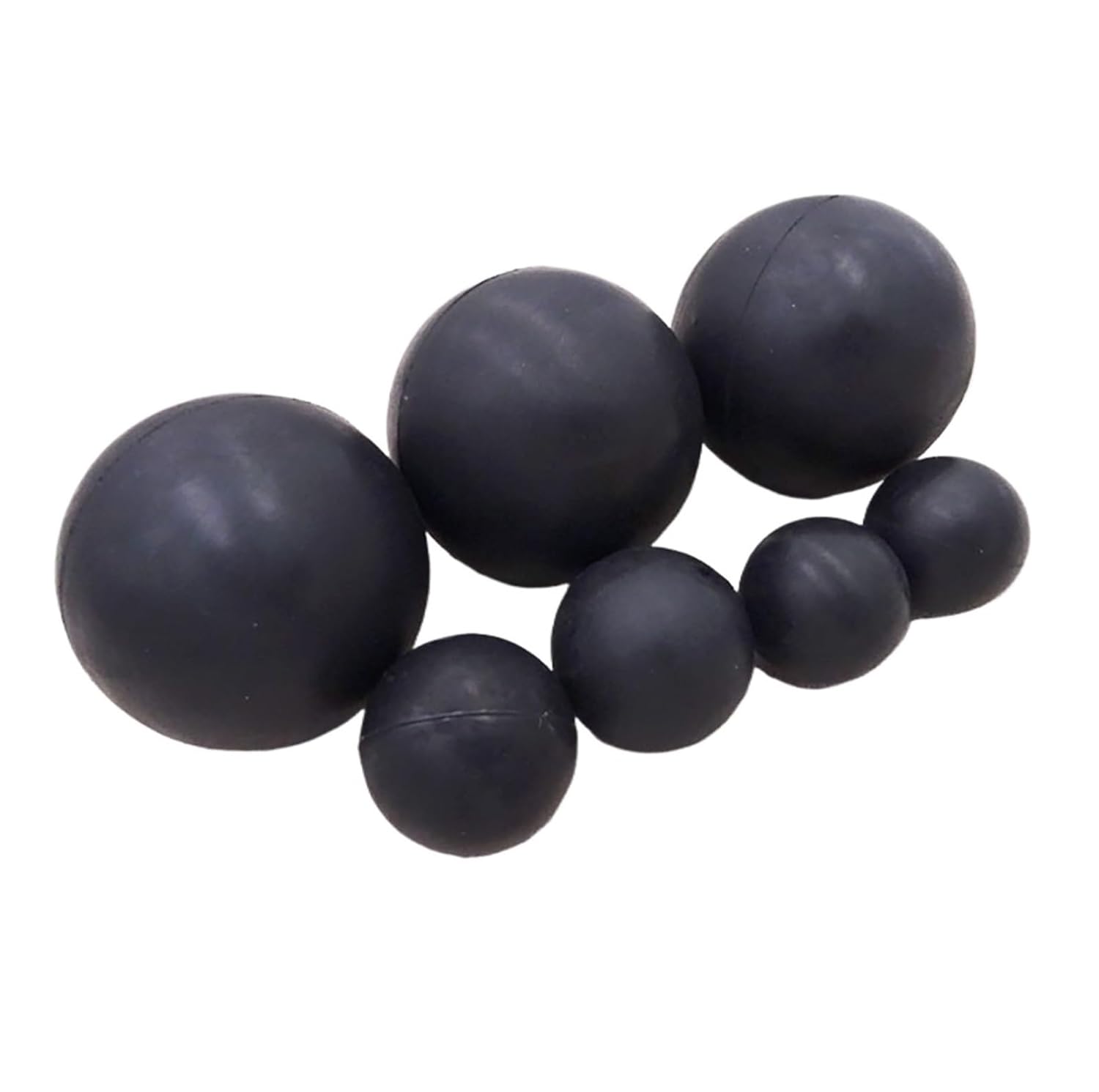1Pcs Black Solid Rubber Ball Diameter 30/32/38/35/40/43/45/48/50/55/60/65-100mm Round Sealing Rubber Ball Industrial DIY Parts(85mm)