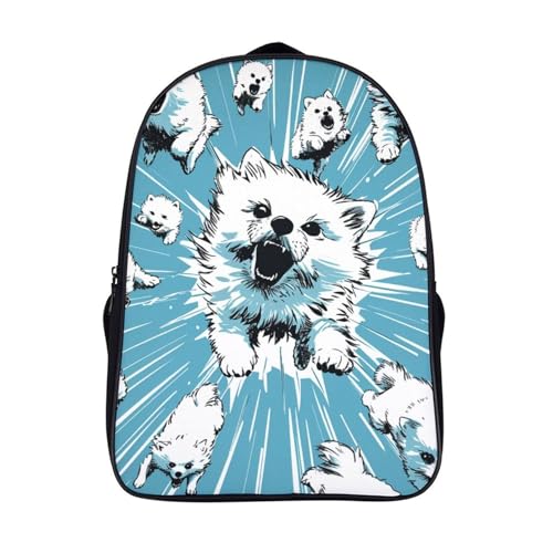 Mochila portátil universitaria impermeable con espalda ergonómica