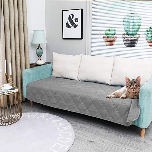 SUNNYTEX Waterproof & Reversible Dog Bed Cover Pet Blanket Sofa, Couch Cover Mattress Protector Furniture Protector for…