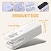Mini Bag Sealer, 2024 Upgrade USB rechargeable Bag Sealer 2 in 1 Bag Sealer and Cutter Magnetic USB Rechargeable Mini Sealing Machine Heat Seal Tool for Plastic Bags Snack Bags
