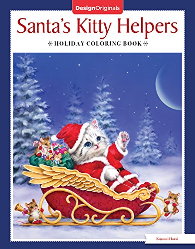 Santa's Kitty Helpers Holiday Coloring Book (Design Originals)
