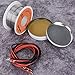 AccEncyc Solder Core Wire and Rosin Paste Flux Kit Tin Lead Rosin Core Solder Wire & Rosin Paste Flux for Electrical Soldering 60-40 (0.8mm, 50g)