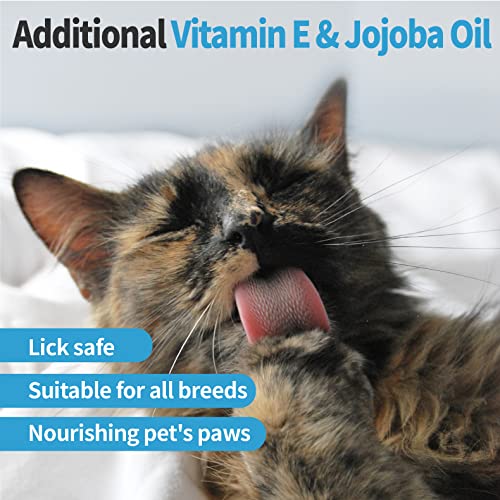 Mooncat Dogs & Cats Paw Balm Stick With Natural Jojoba Oil, Vitamin E, & Aloe Vera | Easy-To-Use Snout Soother For Dogs | Cats & Dogs Moisturizer For Dry Skin- 2Fl Oz (60Ml) #TOP1