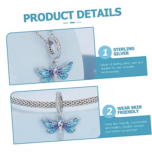 Breloque libellule pour bijoux et création de bracelet DIY de qualité - 5