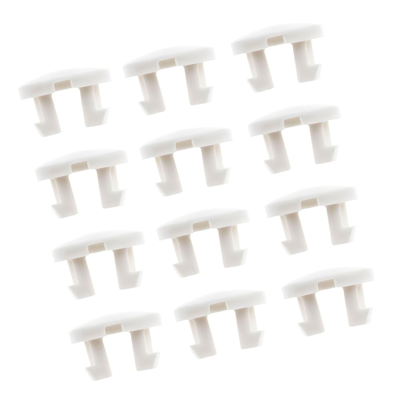 Tsophreniq B Ottom Rails Utton White Tape Plug For Horizontal Linds Ottoms Rails Repair Parts White Tape Plug Ottom Utton