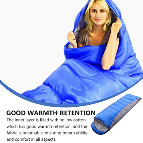 BESPORTBLE Saco de dormir para acampar, para mochileiros, para clima frio, para todas as estações, c