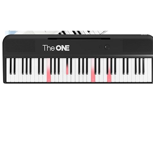 Amazon.com: The ONE Smart Keyboard COLOR 61 Lighted Keys Piano
