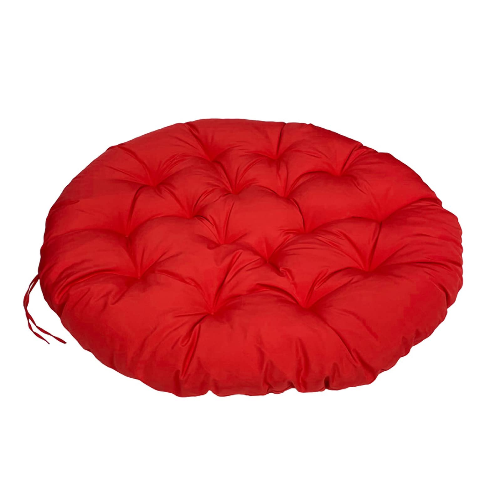 Waterproof Papasan Rocking Chair Cushions for Outdoor Swing Chair Double Round Seat Cushion for Spring/Summer Season All Weather Replacement Pad