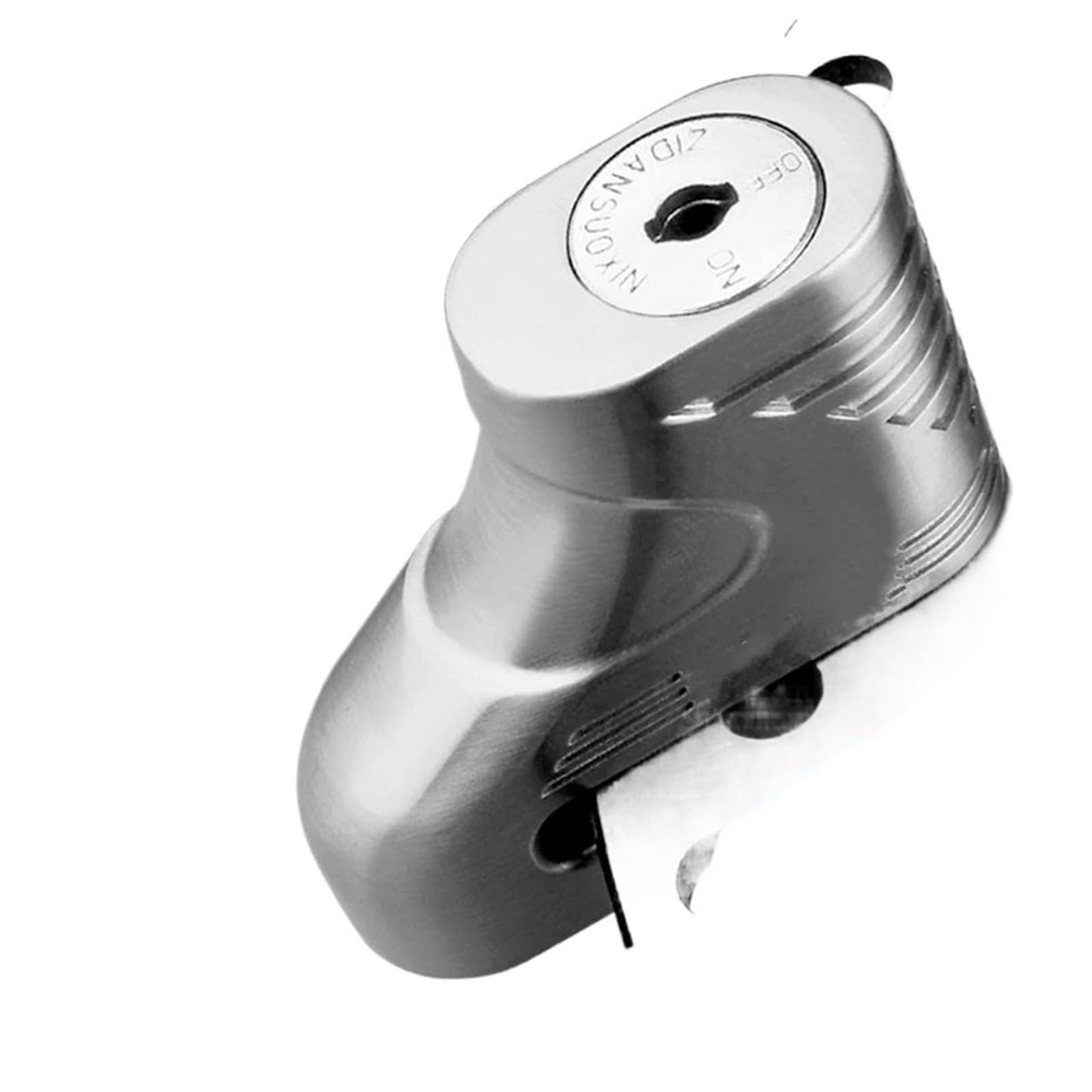 Bqwyedpl Dx3 Silver Motorcycle Handlebar Lock Motorcycle Lock Anti Theft Safety Protection Disc Brake Motorbike Electric Scooter Motorcycle Chain And Padlock(Dx3 Silver)