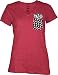 NCAA Junior's Emerald Pocket Short Sleeve T-Shirt