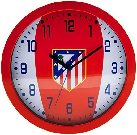 Atletico Madrid Official Home Style Wall Clock 30cms