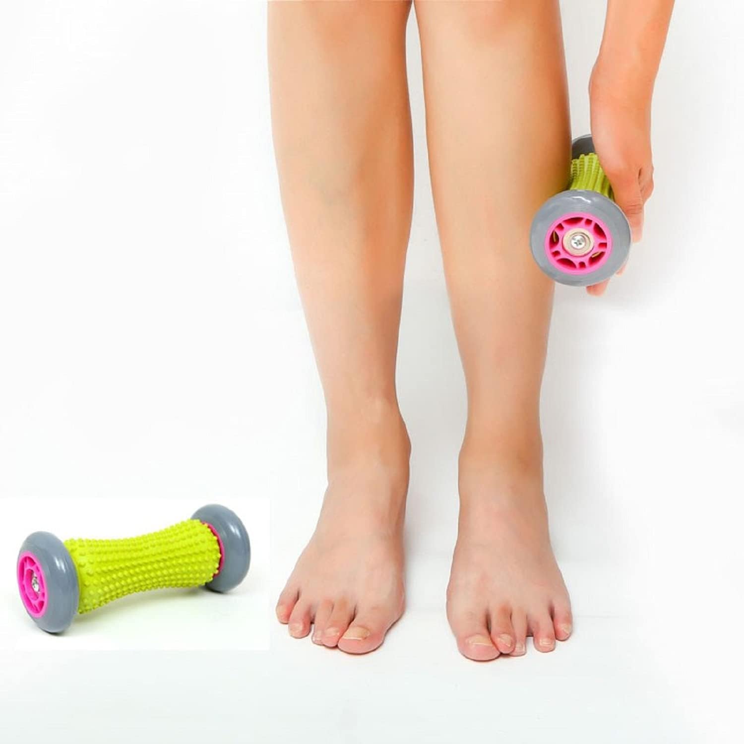 Jessica Exim Foot Massager Roller for Plantar Fasciitis Relief & Reflexology – Deep Tissue Acupressure for Foot, Back, Leg & Hand Muscle Tension Recovery - 1 Roller Jessica Exim Foot Massager Roller for Plantar Fasciitis Relief & Reflexology – Deep Tissue Acupressure for Foot, Back, Leg & Hand Muscle Tension Recovery - 1 Roller