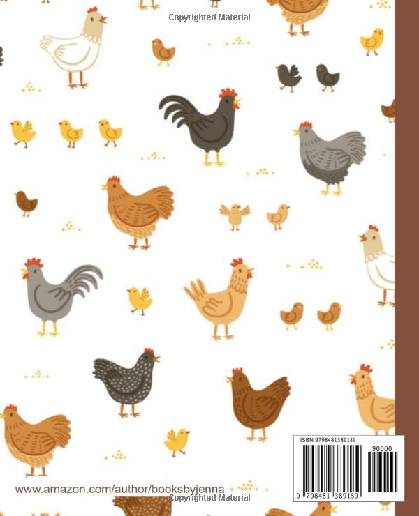 Composition Notebook: Chickens Wide Ruled | Cute Chicken Notebook | School Notebook | 7.5 x 9.25 | 100 Lined Pages image 3