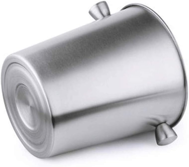 Ice Bucket, Insulated Ice Bucket Stainless Steel Double Wal Ice Bucket, Barware Serveware for Parties Events Gatherings