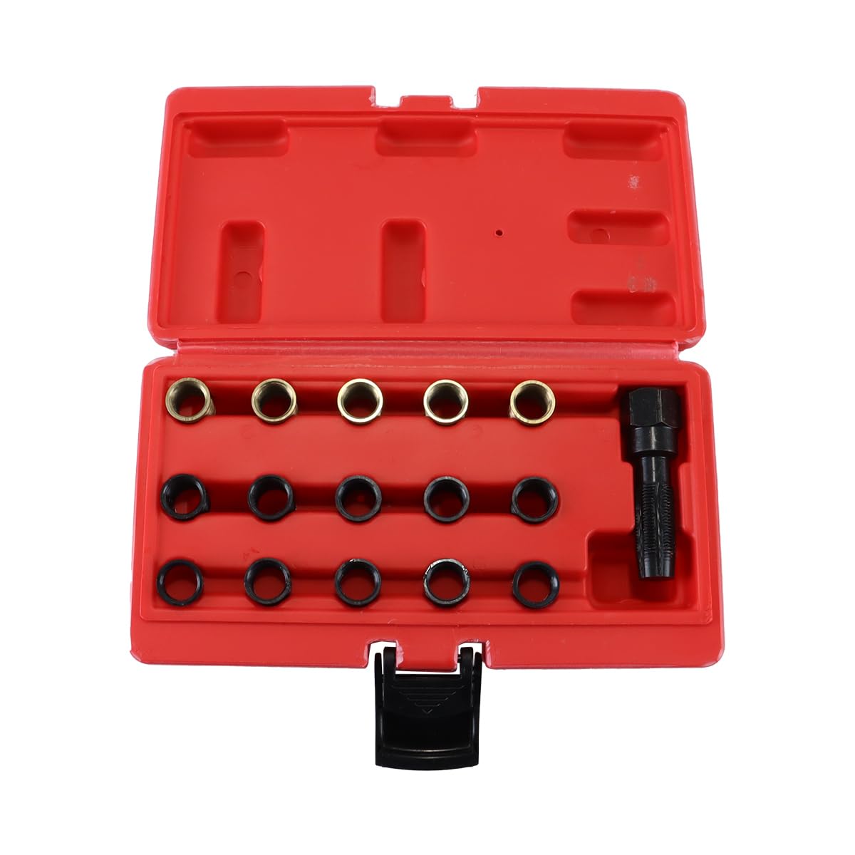 Kit De Réparation De Filetage De Bougies D'allumage M14 X 1,25 Avec Boîte De Rangement