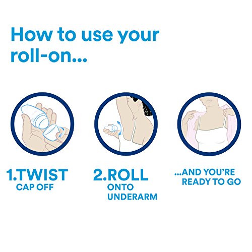 Sure Women Cool Blue Roll-On Antiperspirant Deodorant - 50 ml Pack of 6 - Image 4