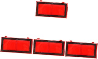Vaguelly Lupa De Soldagem De 4 Pares Máscara Facial Transparente Máscara Transparente Óculos De Proteção Para Os Olhos Lente De Aumento De Soldagem Lente De Substituição De Soldagem