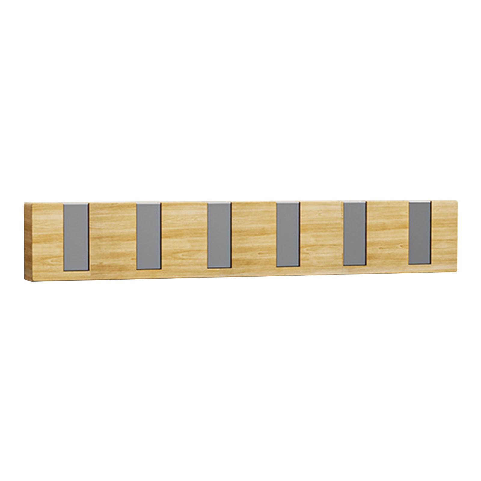 Msioytog Log Color Without Drilling Adhesive Wall Hook Invisible Closet Organizers For Hats Keys Kitchen Bathroom Removable Hold Mount Wall Mounted Hook Rails