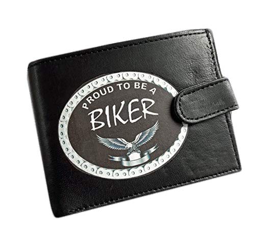 Stoneys Badges DataSafe Wallet 105 - Cartera para hombre  negro negro