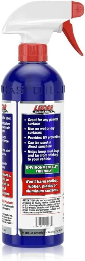 Lucas Oil 10160 Slick Mist Speed Wax - 24 oz Pack de 6 miniatura 2