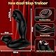 Analvibratoren für Mann Prostata Stimulation Männer mit 10 Rotations 10 Vibrationsmodi Analplug für männer Sex Spielzeug für die Männer Anal Vibratorensets für Männer 360° Rotierender Anal dildo