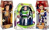  Toy Story Woody, Buzz Lightyear, Jessie Cowgirl TALKING action figure Dolls by Disney by Disney
