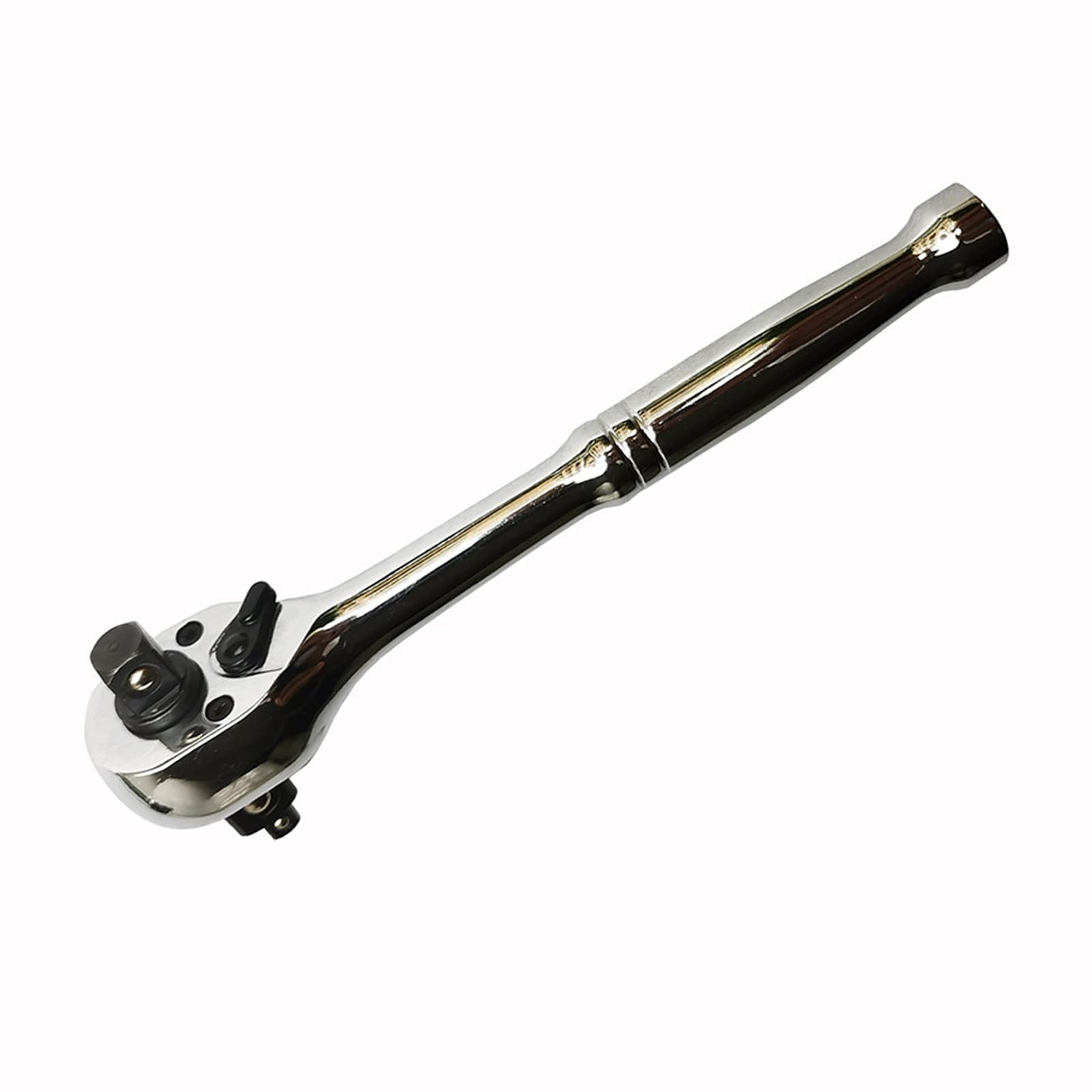 Llave de trinquete 1/2 3/8 1/4 pulgadas, acero al carbono, 72 dientes, reversible