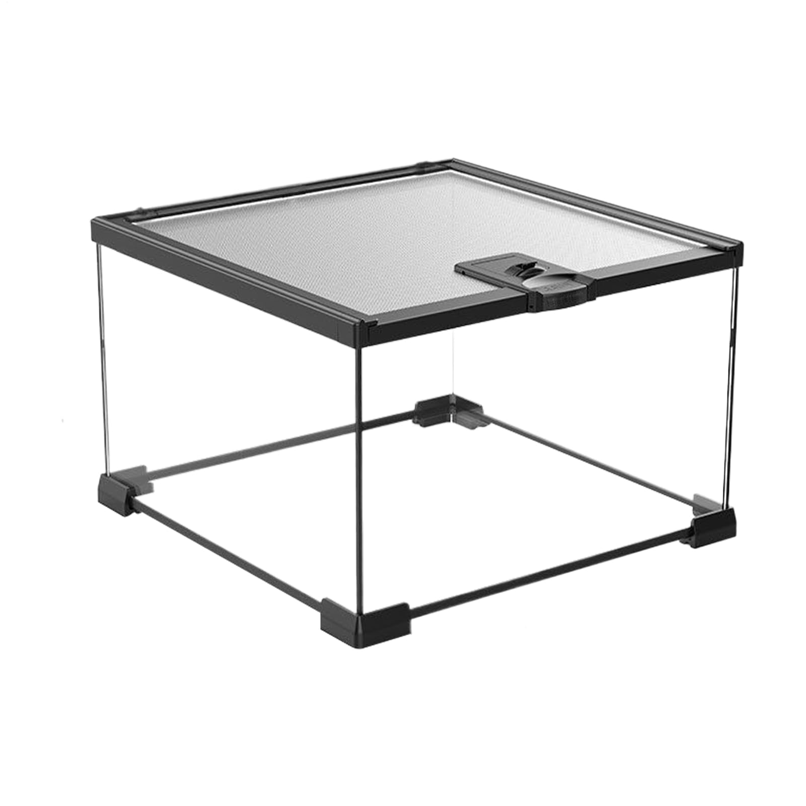 Terrario per Rettili Fornitura Di Contenitore Portatile Sicuro Per Animali | Vasca per Lucertole con Vista Completa Tartarughe Gabbia Contenitore Animali Habitat Lucertole Terrario Vasca Gechi