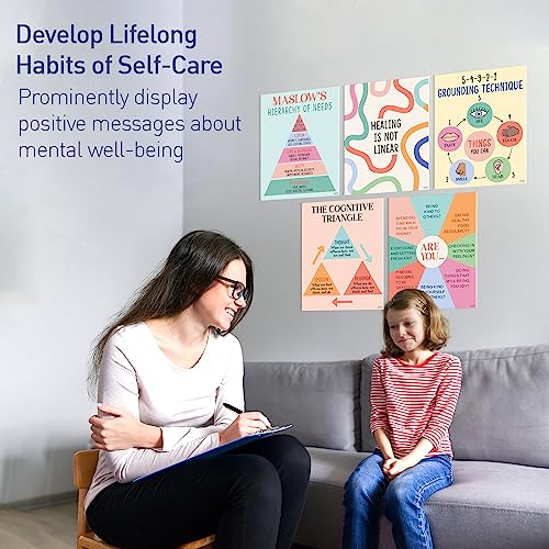 S&O Mental Health Posters for Office & School-Therapy Office Decor - Counseling and Awareness Wall Art Decorations-Growth Mindset Inspirational Quotes-Classroom Academy Counselor Supplies-10PC - Cosy Home Interiors S&O Mental Health Posters for Office & School-Therapy Office Decor - Counseling and Awareness Wall Art Decorations-Growth Mindset Inspirational Quotes-Classroom Academy Counselor Supplies-10PC - Image 5