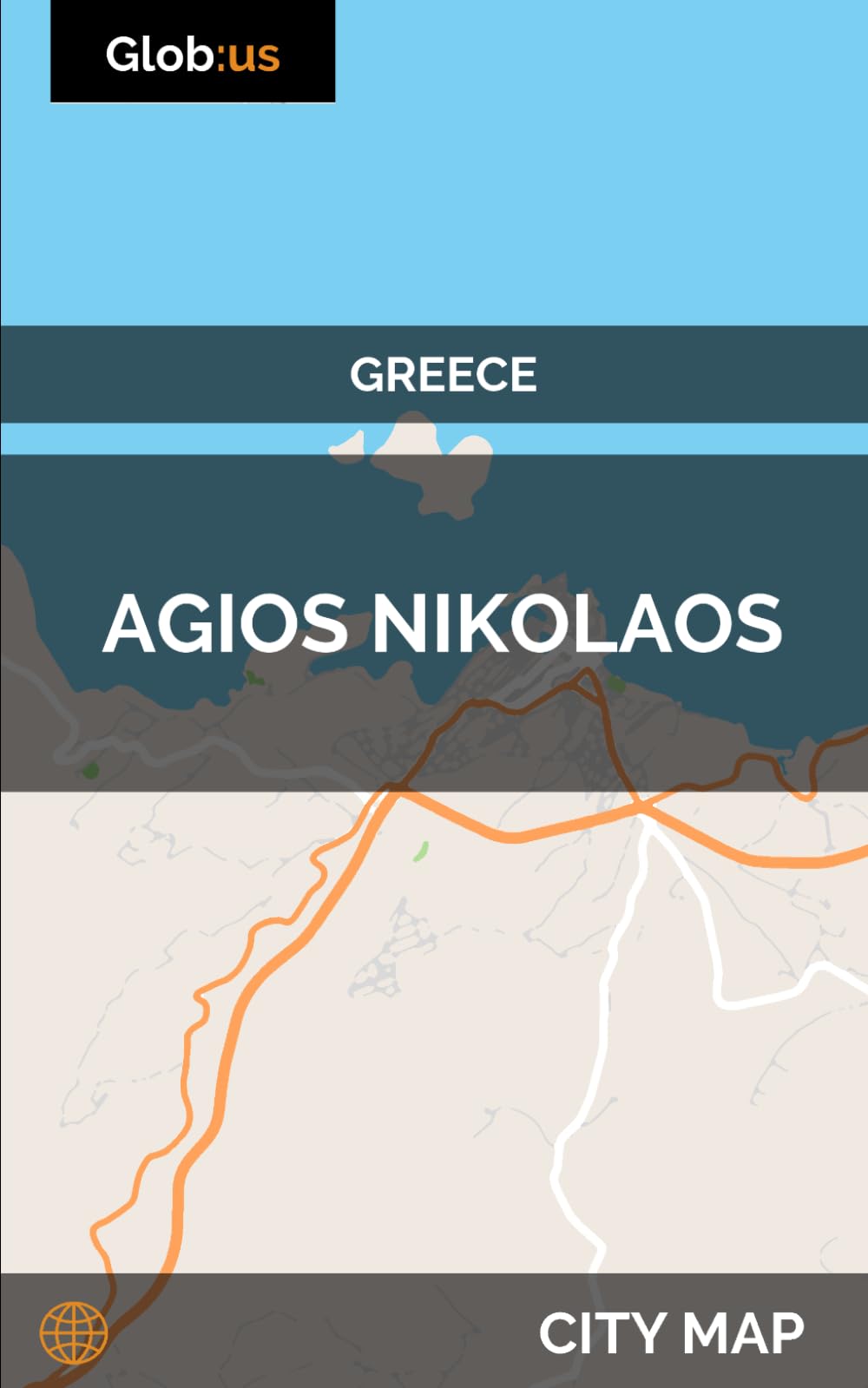 Agios Nikolaos, Greece - City Map