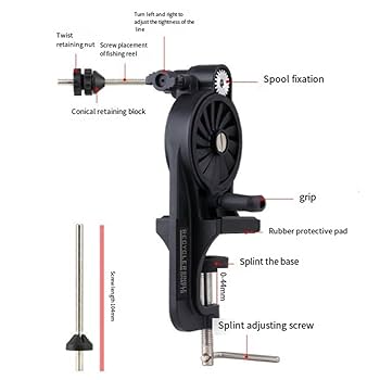 Amazon | Jrceygdhip 1 ピース釣り糸リサイクラー シングル