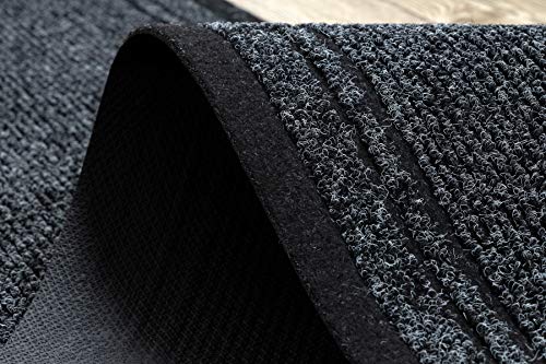 Paillasson de qualité Malaga rugsx grand tapis anthracite résistant - 4