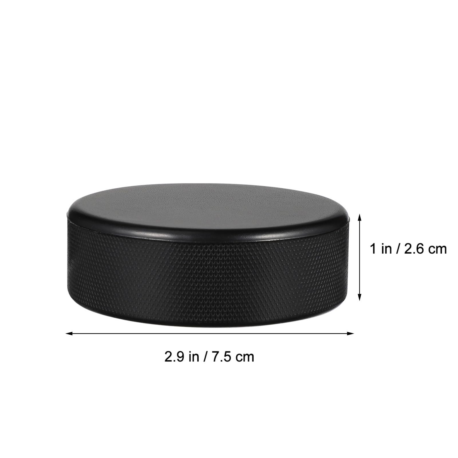 Palets de Hockey en Mousse PU 25 Pièces Noirs pour Entraînement