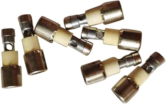 8PCS Metal Fire-Jet Head Replacement Parts for 16-Cylinder Stirling Engine Models High-Temperature Resistant Components