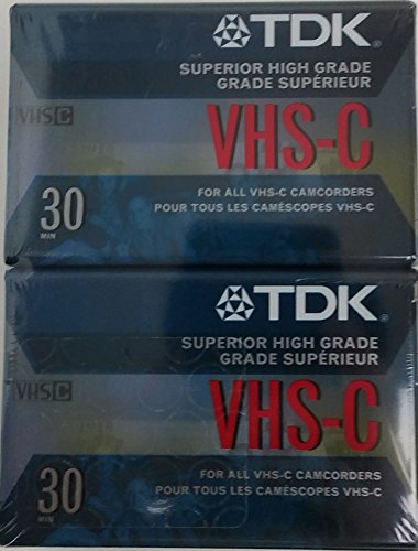Tdk Tc-30Ehg Vhs-C Cassette 2-Pack (Discontinued By Manufacturer) #TOP20