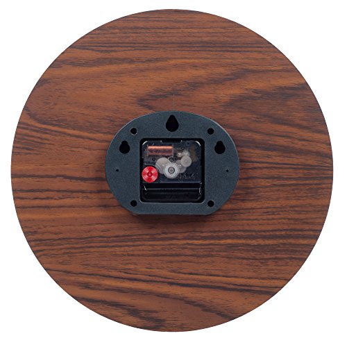 Ki Store Silent Wall Clocks Decorative For Living Room Bathroom Kitchen Decor 12-Inch Blue Beach Coastal Clocks Round #TOP4