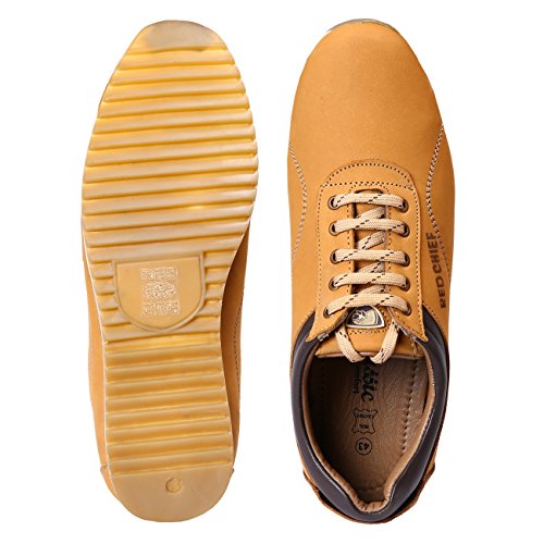Image of Red Chief Nubuck Leather Casual Shoes for Men | Lace-Up Shoes for Men | RC3522