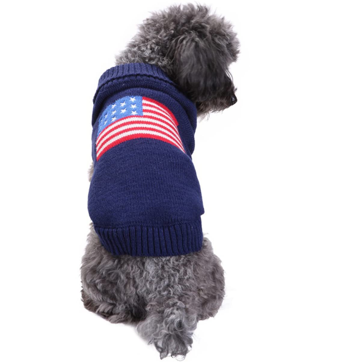 FRCOLOR 3 Pièces Pull Teckel Pull Moyen pour Chien à Col Roulé pour Chien Chandails De pour Grands s De Noël pour Automne Tenues Vêtements Animaux