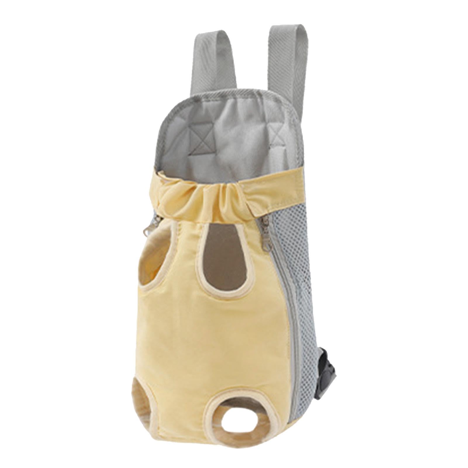 Coiroaoz Mochila para mascotas para gatos | Portador para perros con patas hacia fuera, mochila para cachorros, transportador delantero y trasero para mascotas para perros pequeños, gatos, senderismo,