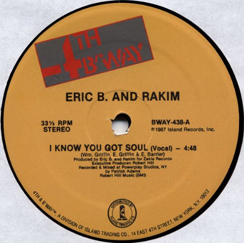 I Know You Got Soul : Eric B & Rakim: Amazon.es: CDs y vinilos}