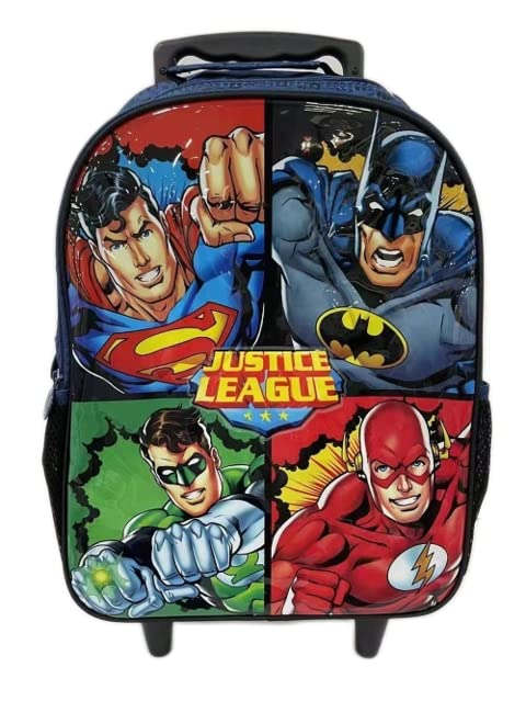 Mochila com Rodinhas 16' Liga da Justiça 84.1010 - Xeryus