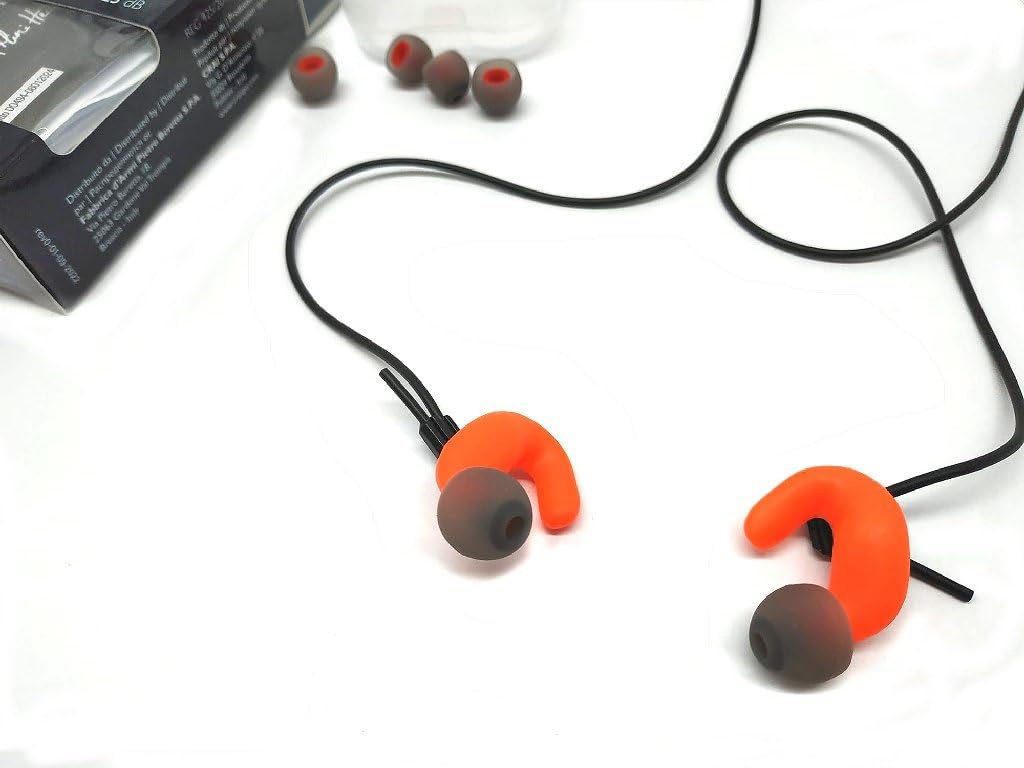 Beretta Tapones de silicona para los oídos Mini auriculares E2 protección auditiva pasiva caza, forestal, tiro