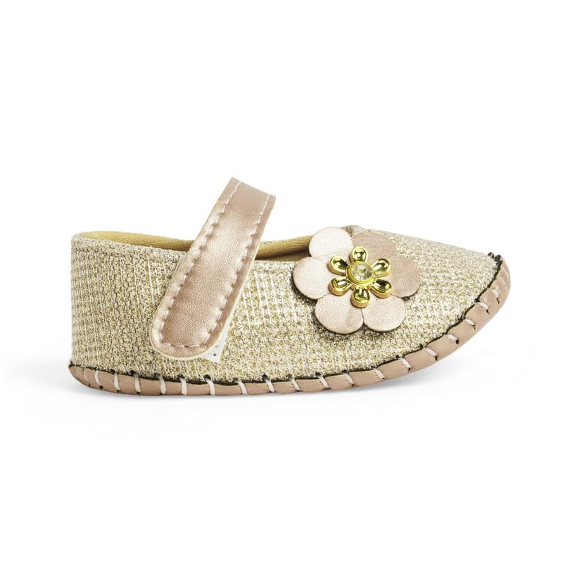 CHIU Booties Zari with Diamond & Flower For Baby Grils 2 51UbjYWj9fL