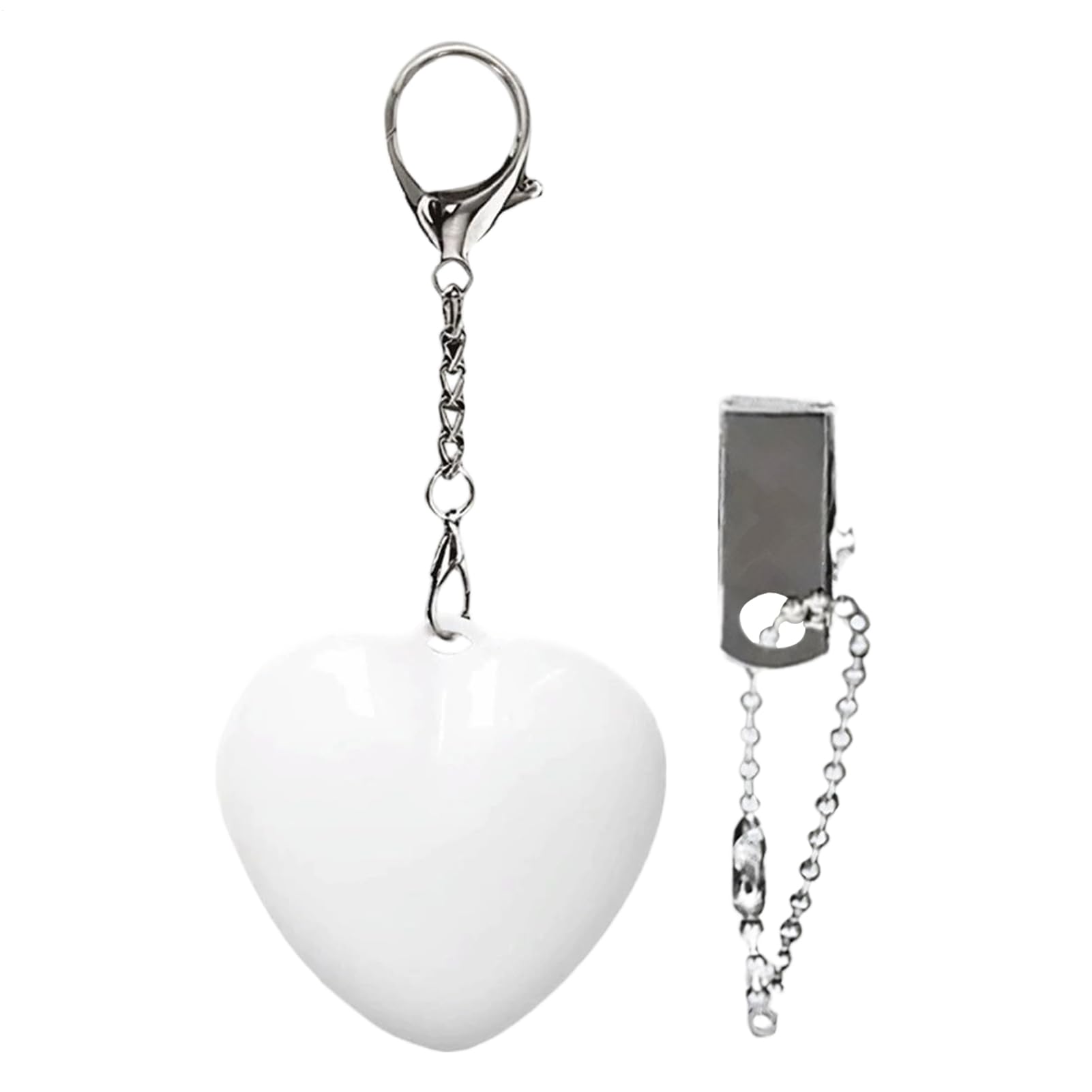 Xmccvt Purse Glow Heart Light, Rechargeable Heart-Shaped Handbag Light with Automatic Touch Sensor, LED Love Wallet Tote Bag Hanging Night Lights for Traveling, Business, Trip, Home